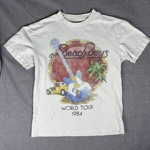 The Beach Boys 1984 World Tour Retro Abercrombie & Fitch T-Shirt Men’s Medium